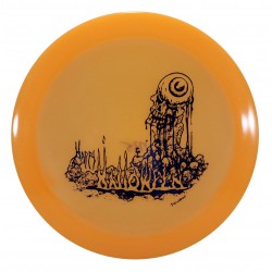 Millennium/Hyzerbomb Sabot - Recon Color Glow Flat Top - Limited Edition - Blood Mountain