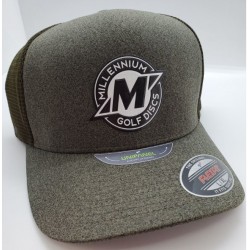 Millennium Hat - FlexFit Unipanel Trucker - Millennium Badge