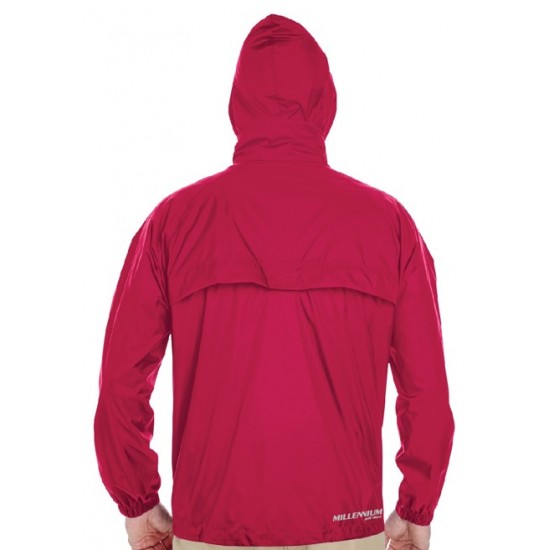Millennium Windbreaker Jacket - Full-Zip Pack-Away