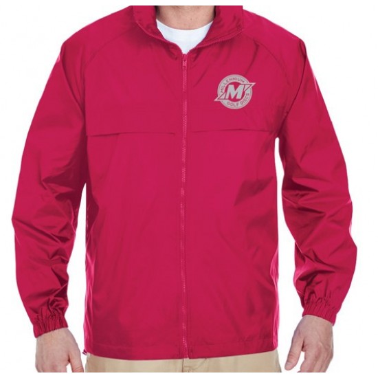 Millennium Windbreaker Jacket - Full-Zip Pack-Away