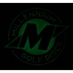 Millennium Velcro Patch - Glow in the Dark 