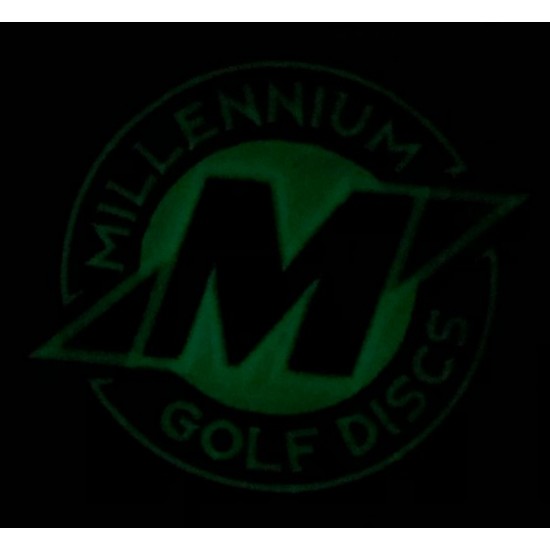 Millennium Velcro Patch - Glow in the Dark 