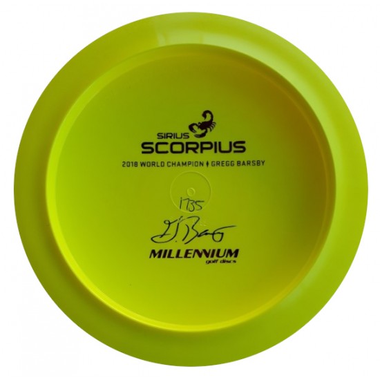 Millennium Scorpius - Sirius Bottom Stamp 1.12 - Gregg Barsby Signature Edition Millennium Scorpius - Sirius Bottom Stamp 1.12 - Gregg Barsby Signature Edition